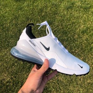 Nike Air Max 270 Golf White Black Pure Platinum [CK6483-102] Men 11.5 NEW